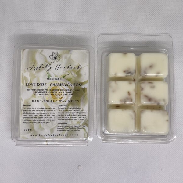 Scent No5: Champagne Rose melts